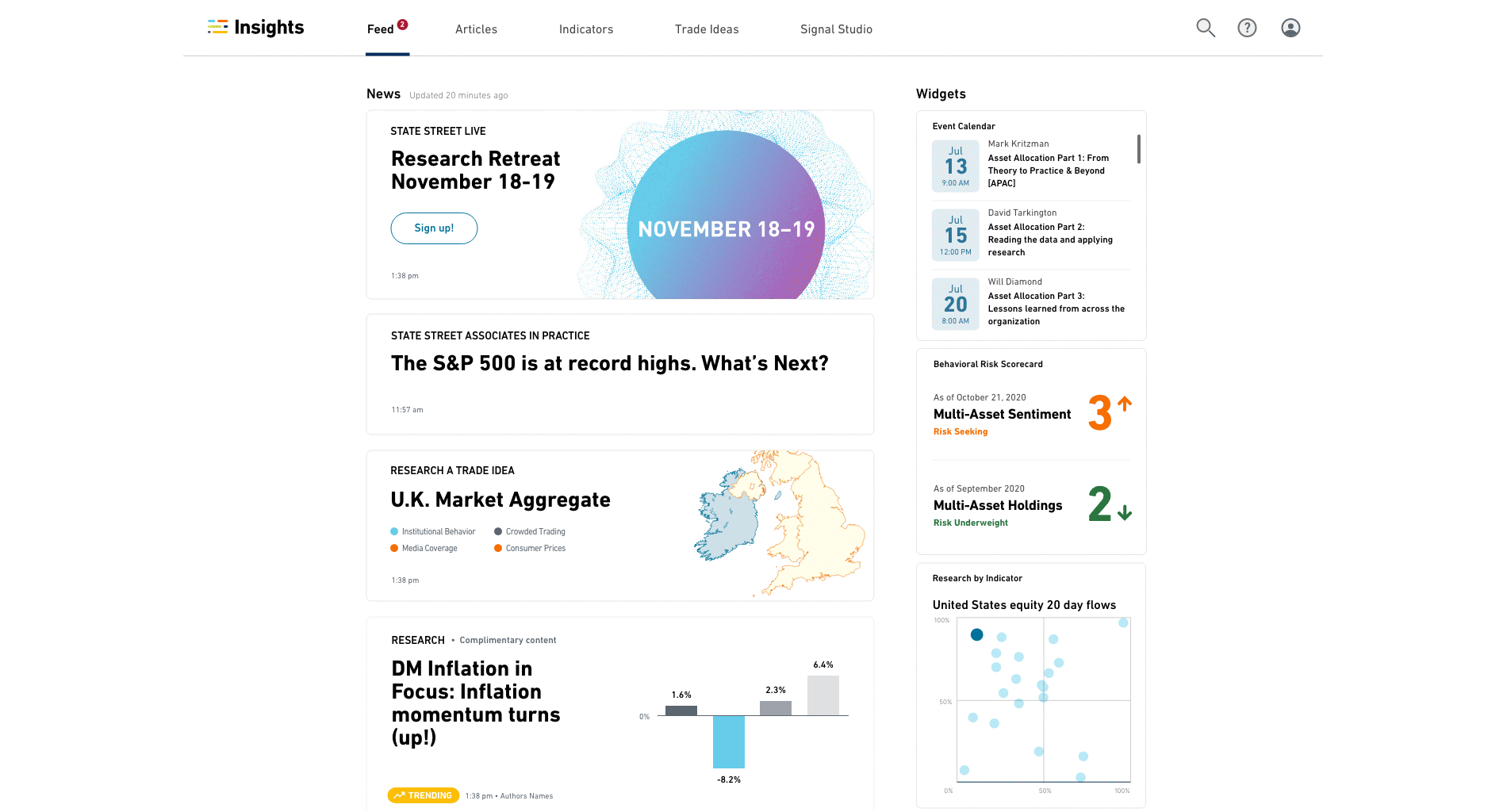 StateStreet Insights Desktop App
